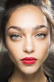 Dolce Gabbana Spring 2016 Ready To Wear Fashion Show Makeup Looks Spring Makeup Show Beauty