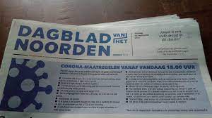 Neem nu een abonnement op dagblad van het noorden en lees deze regionale krant met een fikse korting. File Dagblad Van Het Noorden 29 September 2020 Corona Maatregelen Meeden 2020 Jpg Wikimedia Commons