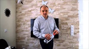 Anmischen wand nässen verputzen 2. Zimmerwand Mit Steindekor Verkleiden Youtube