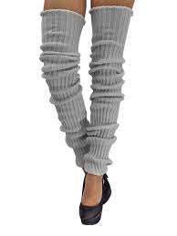 Cut the fabric so it fits over your lower legs. Slouchy Thigh High Knit Dance Leg Warmers Luxury Divas