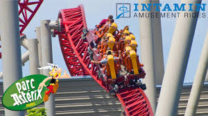 Les attractions du parc astérix en vidéo : Launch Coaster Dernieres Informations Parc Asterix 29 Youtube