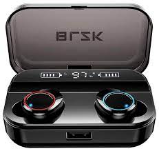 Amazon.com: BLZK Wireless Earbuds, Latest Bluetooth 5.0 True Wireless  Bluetooth Earbuds, with bass 3D Stereo Sound Wireless Headphones, Built-in  Microphone LED Digital Shows Charging Charge (Black) : Electronics
