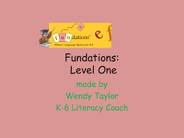 How do you spell this word: Fundations Level 1