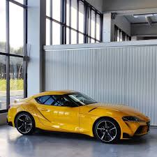 Toyota Gr Supra 3 0l Turbo With 340hp Toyota Toyotasupra Toyotasupraturbo Toyotagrsupra Toyotasupra2019 Yell Toyota Supra Classic Cars New Toyota Supra