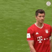 👍 10,000 likes on viral goal celebrations? Robert Lewandowski Football Gif By Fc Bayern Munich Find Share On Giphy