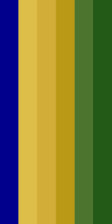 They are both the same. Dark Blue Gold Green Color Scheme Blue Schemecolor Com