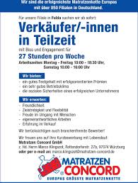 Mit dem namen matratzen concord verbinden wir tolle angebote und guten service. Sachbearbeiter M W Im Bereich E Commerce Online Marketing Kaufm Mitarbeiter M W In Vollzeit Pdf Kostenfreier Download