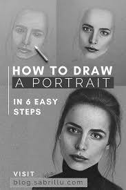 How to draw a portrait
