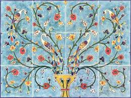 hand painted ceramic tile murals