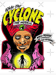Ride the Cyclone" Poster for Sale by Pi-Artist