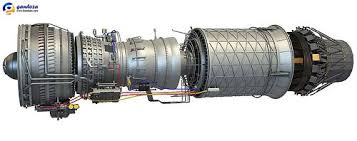 F100 Afterburning Turbofan Engine 3d Model Turbofan Engine Engineering Jet Engine