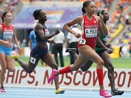 American olympic sprinters allyson felix and michael. Allyson Felix Shelly Ann Fraser Pryce Cruise Into 200 Semifinals Sports Illustrated