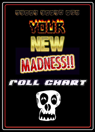 Your New Madness Roll Chart Blood Lords Rpg Dungeon