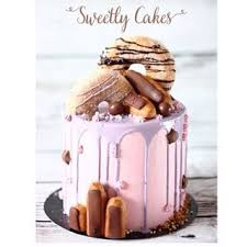 White Cake Drip Cakes No Bake Cake Cake Desserts