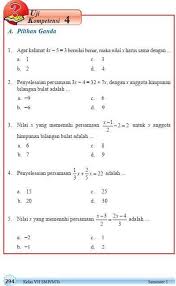 Jawaban soal uraian matematika kelas 7 semester 2 halaman 295. Jawaban Matematika Soal Hal 294 Brainly Co Id