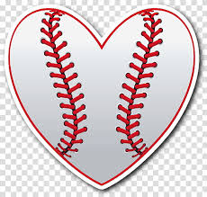 Free clipart pictures of heart. Cartoon Heart Baseball Softball Sports Transparent Background Png Clipart Hiclipart