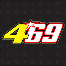 Watch motogp live and on demand, with online videos of every. 469 Numero De Depart Nicky Hayden Valentino Rossi Moto Gp Sticker Ebay