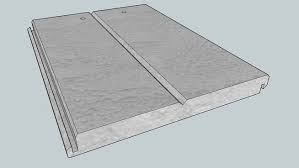 Large Preview Of 3d Model Of Large Flat Roof Tile Flat Roof Tiles Flat Roof Roof Tiles