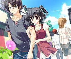 Anime, couple, cute, love, pretty, red, romantic, snow, train. Anime Couple Wallpaper Hd For Android Apk Download