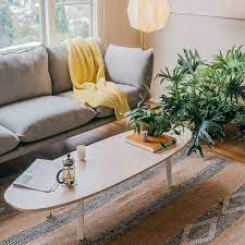 How to style your coffee table so much more than a surface for mugs and tv remotes, a coffee table offers all sorts of potential to brighten up your lounge. The Floyd Oval Coffee Table