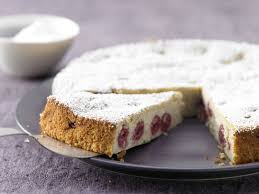 Ricotta Quark Kuchen Mit Kirschen Rezept Kuchen Mit Kirschen Kuchen Und Torten Kaffee Und Kuchen