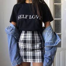 Black And White Plaid Skirt Outfits Summer Free Shipping Black And White Plaid Skirt From New Arrival Plaid Skirt Outfit Aesthetic Clothes Cute Casual Outfits