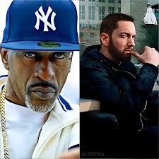 If Eminem was black, he would be considered the Muhammad Ali of rap. He's a  beast, he's a complete lyricist. He can make crazy words rhyme and you'll  still wanna listen to