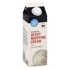 Heavy cream, also known as heavy whipping cream, doubles in volume and holds its shape when whipped, making it the perfect topper for . Buy Amazon Brand Happy Belly Heavy Whipping Cream Ultra Pasteurized Kosher Quart 32 Fl Oz Online In Indonesia B07dgvcky6