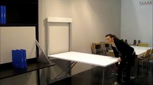 Achetez table murale neuf revente cadeau annonce vente a saint. Table Murale Forli Escamotable Et Rabattable Par Square Deco Youtube
