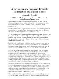 Insurrection a rising or rebellion of citizens against their government, usually manifested by acts of violence. Alexander Trocchi Invisible Insurrection Of A Million Minds Situationist International Paintings