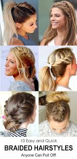 This Is An Easy And Unique Style Containing Only Two Twists Two Braids And The Rest Of Your Hair Tucke Quick Braided Hairstyles Hair Styles Braided Hairstyles