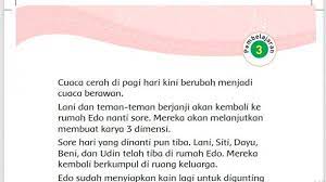 Check spelling or type a new query. Kunci Jawaban Tema 5 Kelas 3 Halaman 197 199 201 203 Subtema 4 Pembelajaran 3 Tribun Padang