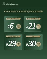 2025泰晤士世界學科排名港大四科躋身全球30強各大院校成績一文睇 ...
