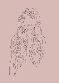 Pin By Teya Enisejskaya On Cuadros Outline Art Line Art Drawings Embroidered Canvas Art
