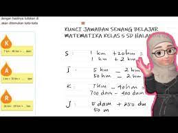 Contoh soal matematika kelas 6 sd/mi beserta jawabannya 2020. Kunci Jawaban Buku Senang Matematika Kelas 5 Sd Halaman 52 Youtube