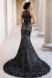 27 Fantastic Black Wedding Dresses To Fall In Love With Black Wedding Gowns Fit And Flare Wedding Dress Black Wedding Dresses