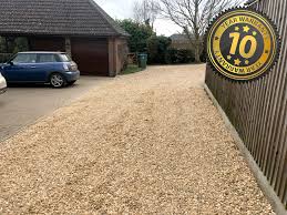 The problem with parking on grass or dirt is the high moisture level. New Gravel Driveway High Wycombe New Driveway Company