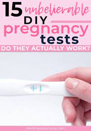 The Complete List Of Diy Pregnancy Tests From An L D Nurse