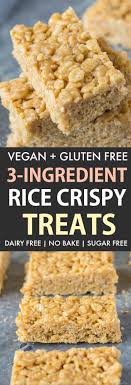 Vegan Rice Crispy Treats Gluten Free Recipe Vegan Rice Krispie Treats Vegan Rice Crispy Treats No Calorie Snacks