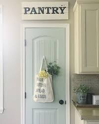 Pantry Door Paint Color Painted Pantry Painted Pantry Doors Kitchen Paint Colors