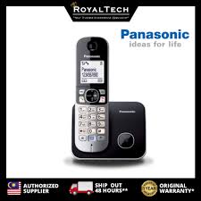 Call now & skip the wait! Panasonic Dect Phone Kx Tg6811 Wireless Digital Cordless Phone Tm Line Maxis Unifi Office Phone Shopee Malaysia