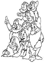7 Zwerge Ausmalbilder Ausmalen Disney Malvorlagen