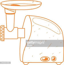 97271 best drawing of food and kitchen utensils vector ✓ free vector download for commercial use in ai, eps, cdr, svg vector illustration graphic art . Meat Grinder Outline Drawing Kitchen Utensils Cooking Equipment Clipart Image