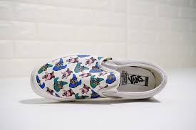 vans官網spongebob x vans og classic slip on 滑板派大星印花圖案情侶懶人鞋米白灰 vans classic slip on vans slip on