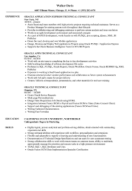 Employers appreciate a resume that is easy to understand and yet uses proper professional language. Oracle Technical Consultant Resume Samples Velvet Jobs