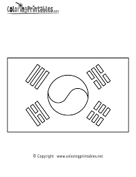All travel coloring pages including this north carolina flag coloring page can be downloaded and printed. South Korea Flag Coloring Page A Free Travel Coloring Printable
