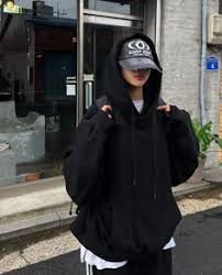 Stylish Hoodies for Girls Black