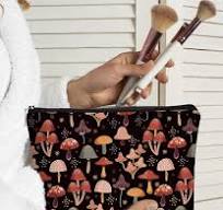 Amazon.com: BARPERY Cute Cottagecore Mushroom Makeup Bag - Small Travel  Cosmetic Gift for Women & Teen Girls : Beauty & Personal Care