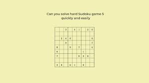 Come back every day for a fresh new online sudoku puzzle! Solution To Hard Sudoku Level 4 Game 5 Strategy And Techniques