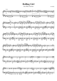 Rolling Girl Rolling Girl Piano Songs Songs